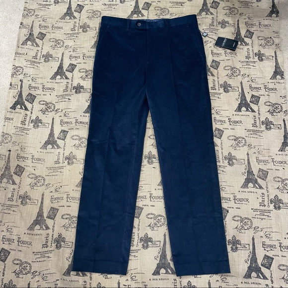 Lauren Ralph Lauren NWT! Classic Fit Dark Teal Corduroy Pant Size 34 - Picture 6 of 14